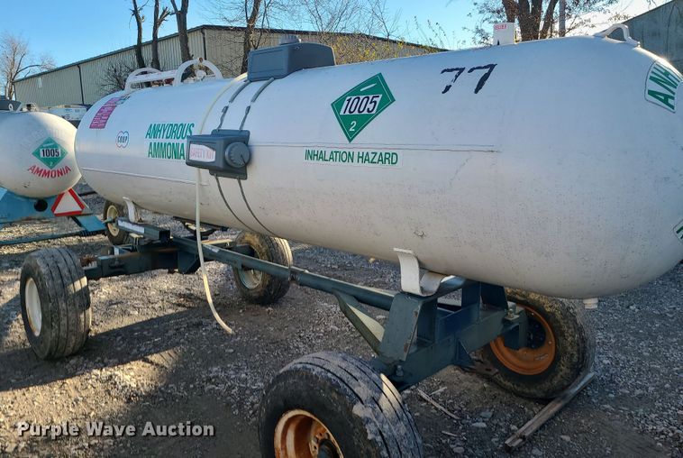 image for item DR7827 NH3 tank