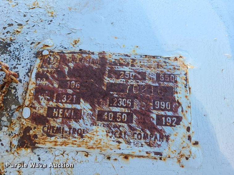 image for item DR7827 NH3 tank