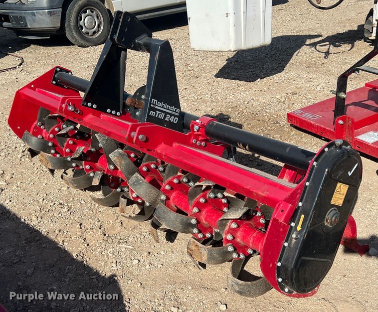 image for item DS2473 2018 Mahindra mTill 240  rototiller