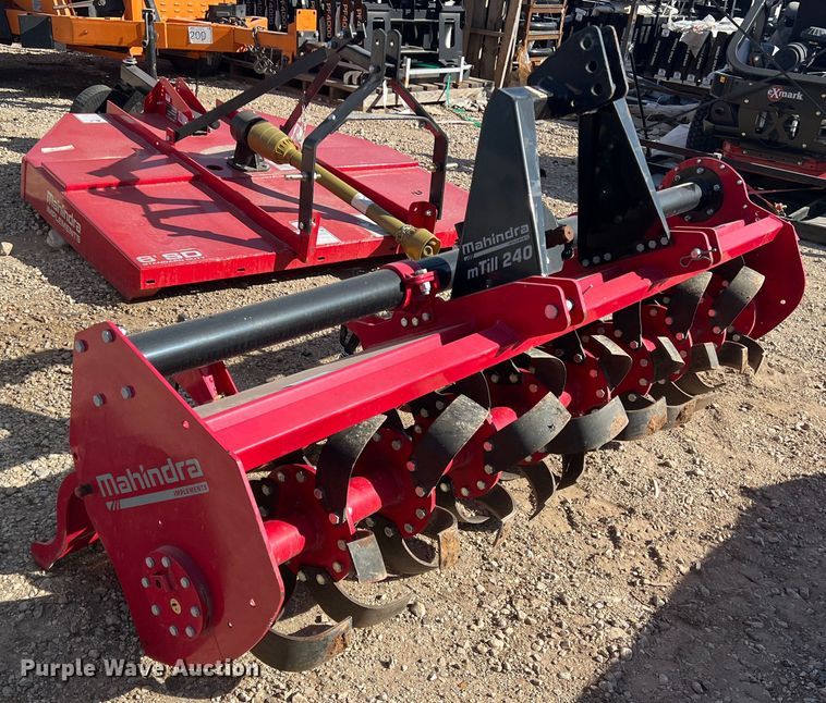 image for item DS2473 2018 Mahindra mTill 240  rototiller