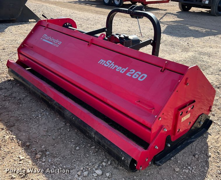 image for item DS2474 2018 Mahindra mShred 260  shredder