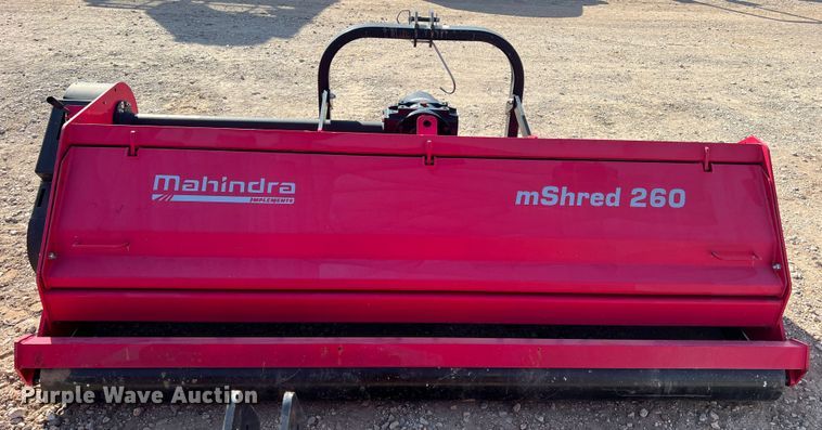 image for item DS2474 2018 Mahindra mShred 260  shredder