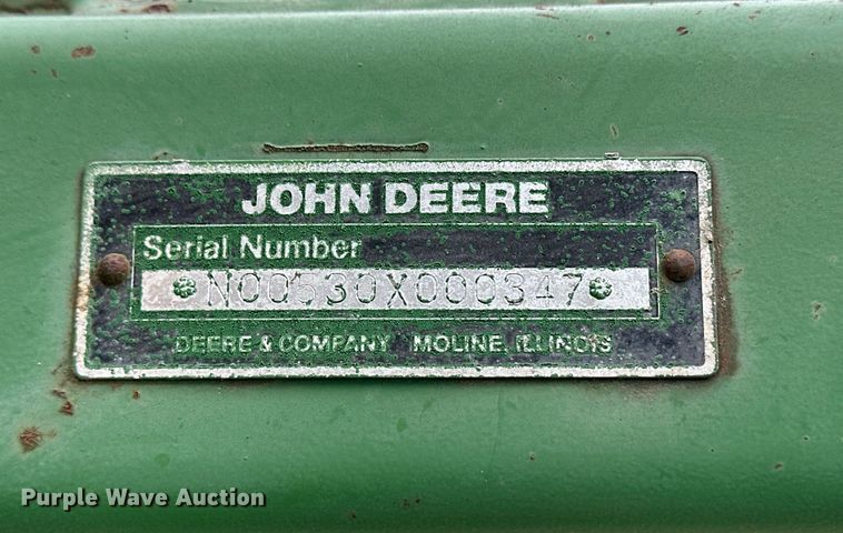 image for item EK9819 John Deere 530  implement dolly