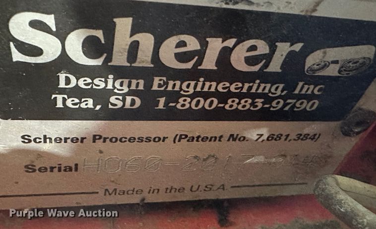 image for item HQ9010 Scherer kernel processor