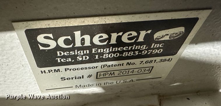 image for item HQ9011 Scherer kernel processor