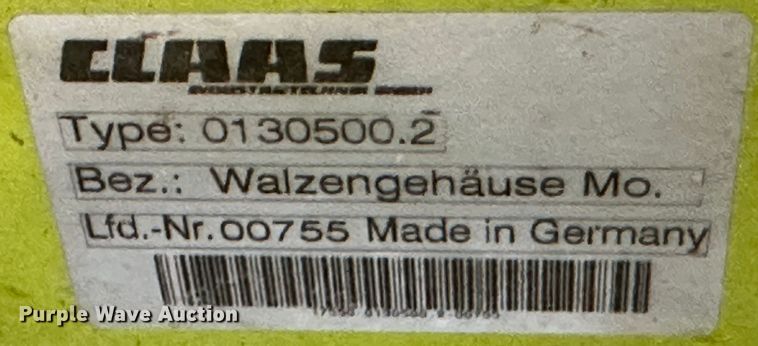image for item HQ9013 Claas kernel processor