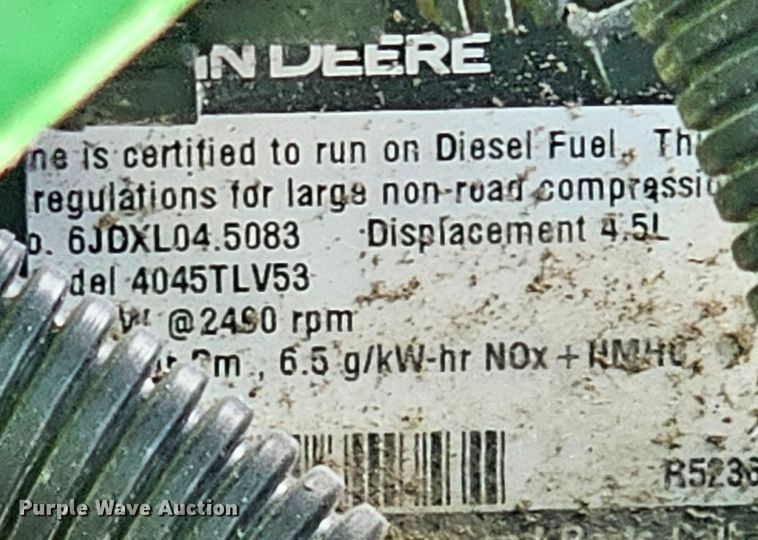 image for item KG9525 2006 John Deere 5425  MFWD tractor