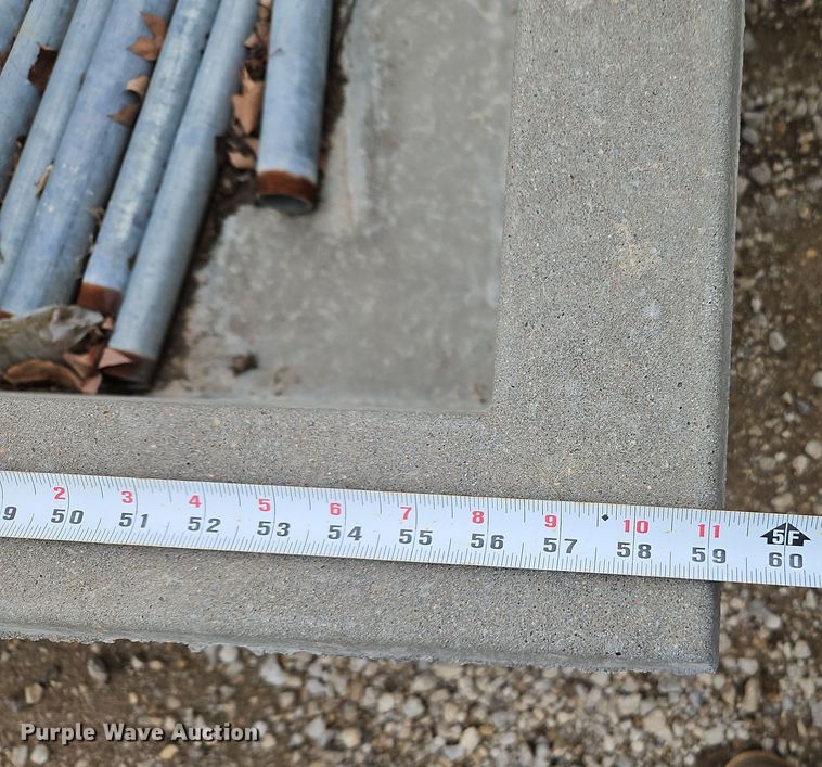 image for item LB9643 (4) concrete stock tank