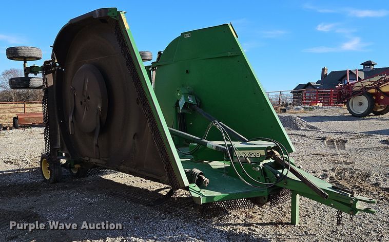 image for item LB9662 John Deere HX20  batwing rotary mower
