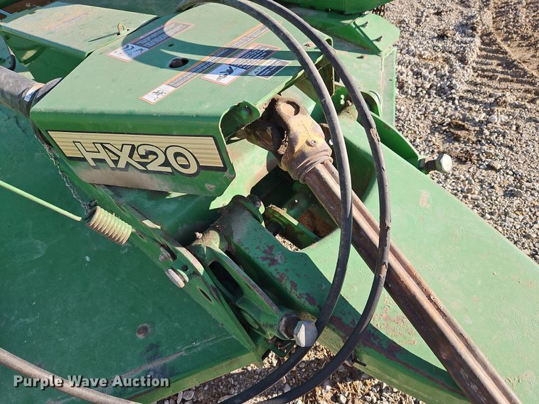 image for item LB9662 John Deere HX20  batwing rotary mower