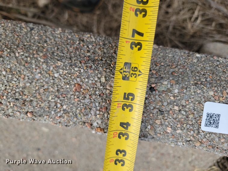 image for item LD9044 Approximately 500 concrete feed bunks