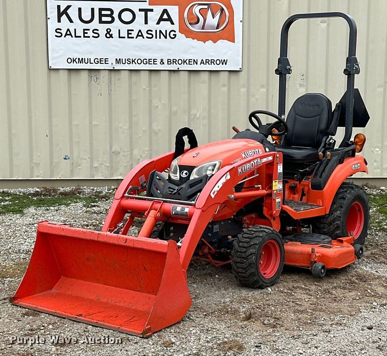 image for item LK9626 Kubota BX2380  MFWD tractor