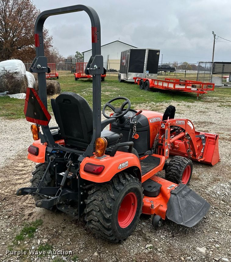 image for item LK9626 Kubota BX2380  MFWD tractor
