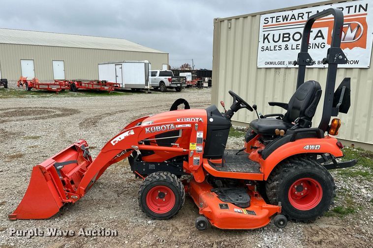 image for item LK9626 Kubota BX2380  MFWD tractor