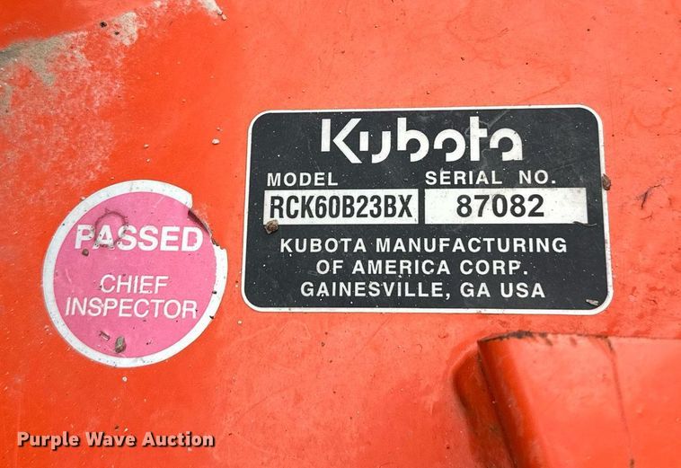 image for item LK9626 Kubota BX2380  MFWD tractor