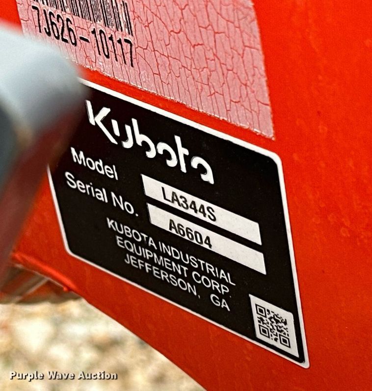 image for item LK9626 Kubota BX2380  MFWD tractor