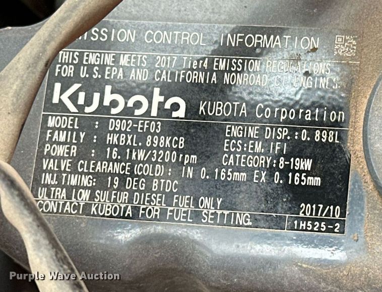 image for item LK9626 Kubota BX2380  MFWD tractor
