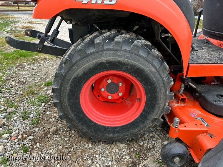 image for item LK9626 Kubota BX2380  MFWD tractor