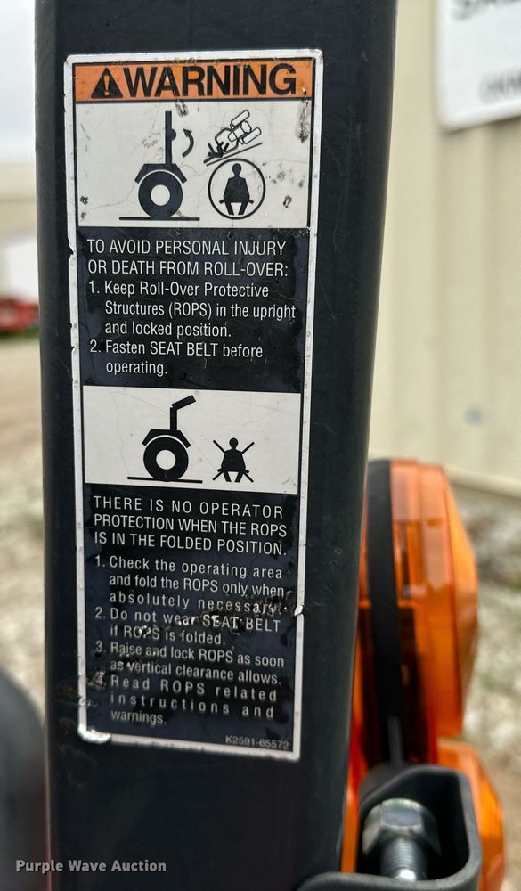 image for item LK9627 Kubota BX2370  MFWD tractor