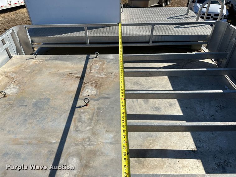 image for item LK9658 2015 Exiss STC837LQ  horse trailer