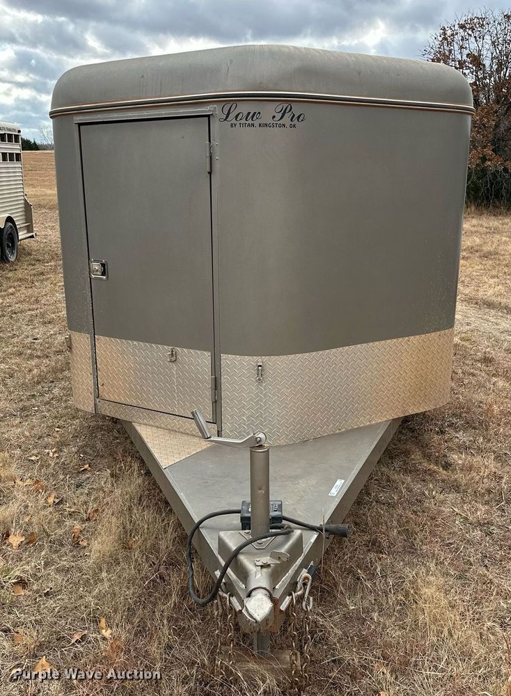 image for item LK9662 2017 Titan Lo-Pro  livestock trailer