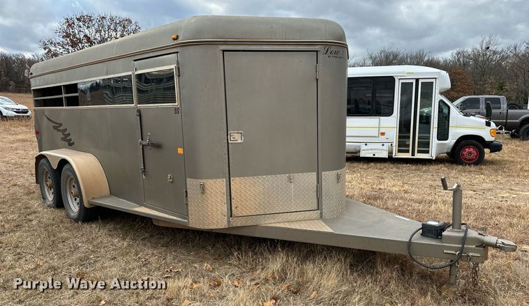 image for item LK9662 2017 Titan Lo-Pro  livestock trailer