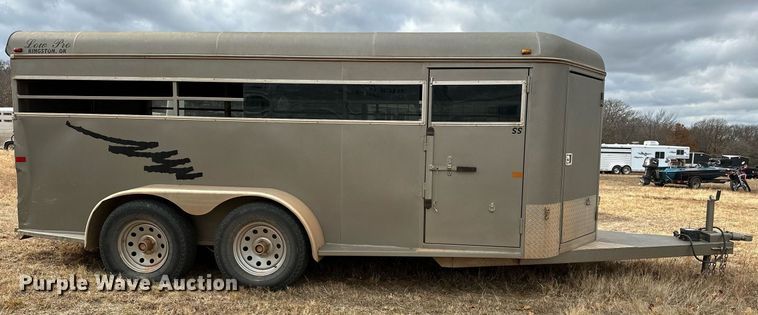 image for item LK9662 2017 Titan Lo-Pro  livestock trailer