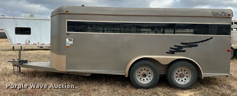 image for item LK9662 2017 Titan Lo-Pro  livestock trailer