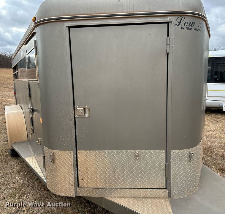 image for item LK9662 2017 Titan Lo-Pro  livestock trailer
