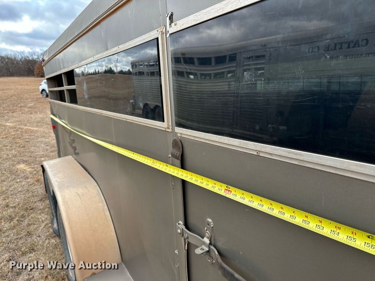 image for item LK9662 2017 Titan Lo-Pro  livestock trailer