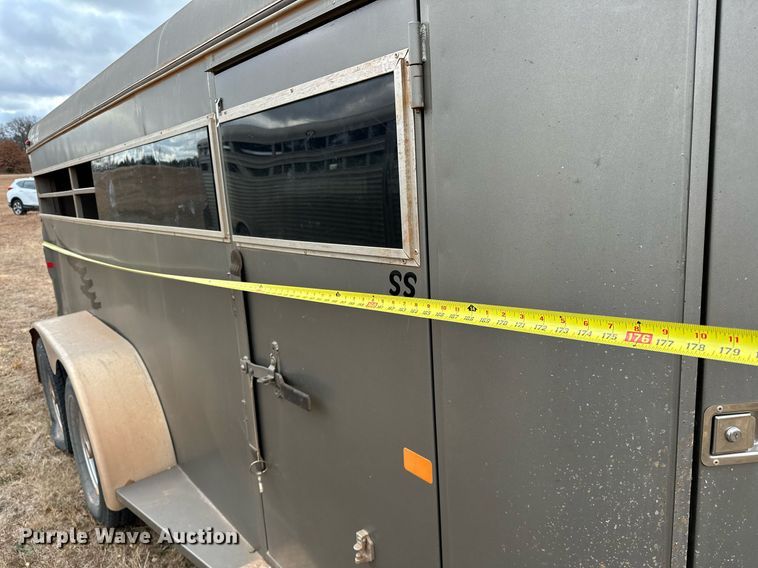 image for item LK9662 2017 Titan Lo-Pro  livestock trailer