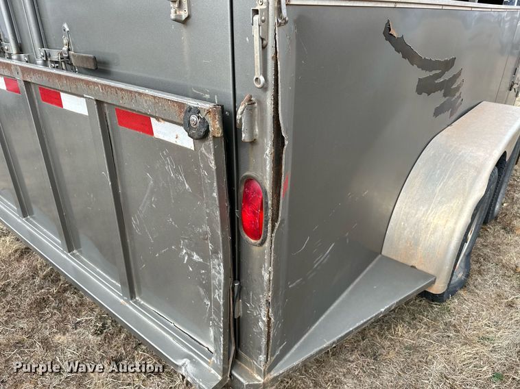 image for item LK9662 2017 Titan Lo-Pro  livestock trailer