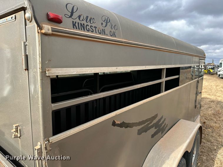 image for item LK9662 2017 Titan Lo-Pro  livestock trailer
