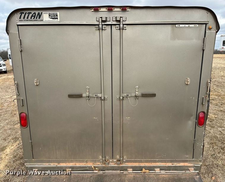 image for item LK9662 2017 Titan Lo-Pro  livestock trailer