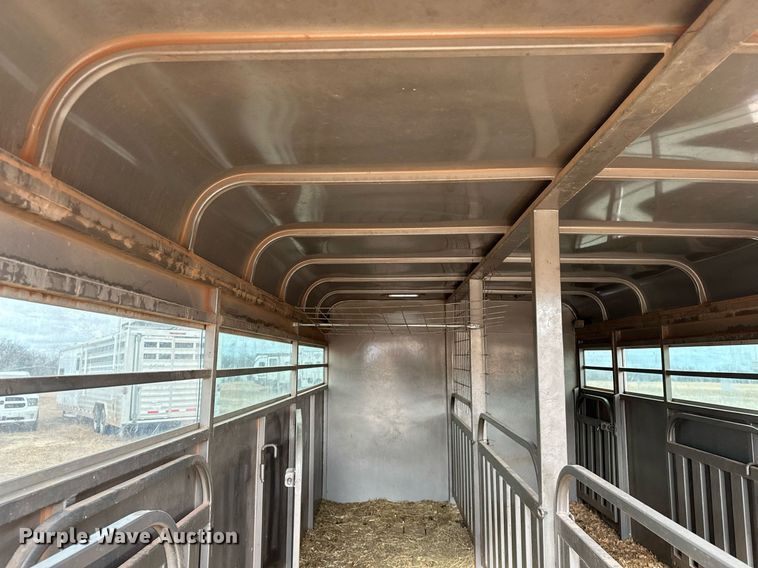 image for item LK9662 2017 Titan Lo-Pro  livestock trailer