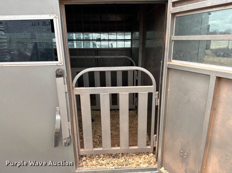 image for item LK9662 2017 Titan Lo-Pro  livestock trailer