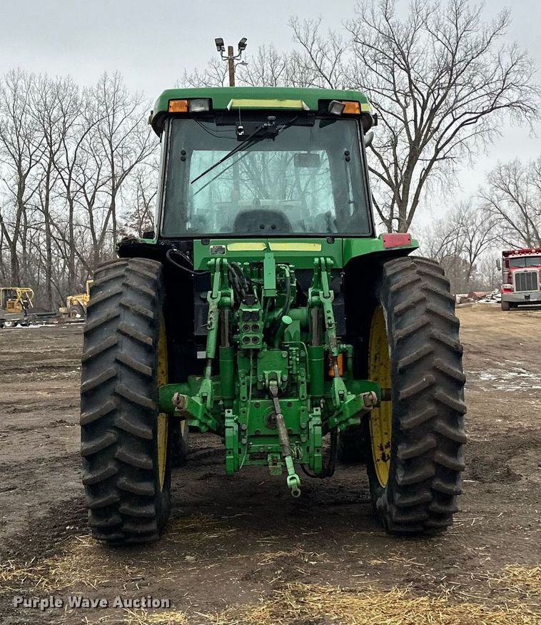 image for item LO9401 2002 John Deere 7410  MFWD tractor