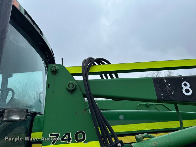 image for item LO9401 2002 John Deere 7410  MFWD tractor