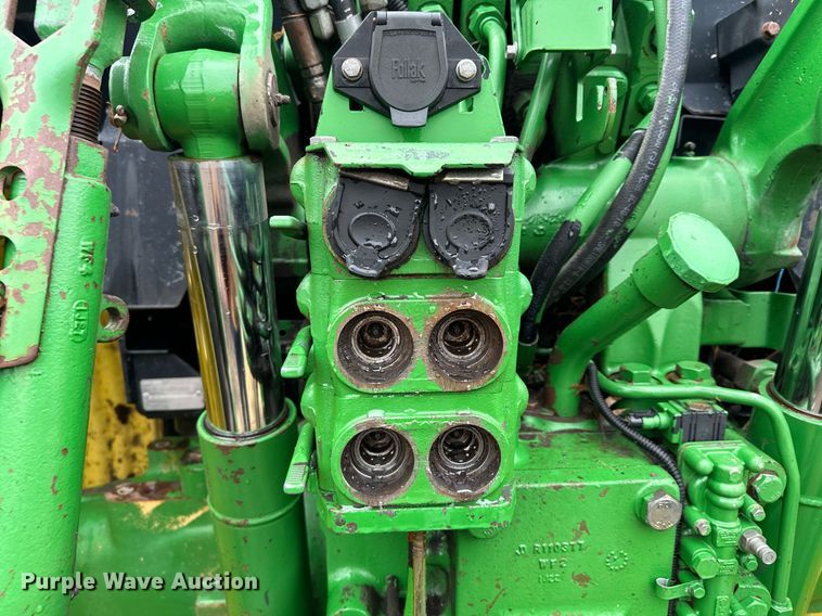 image for item LO9401 2002 John Deere 7410  MFWD tractor