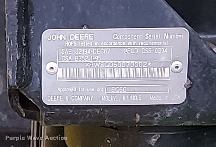 image for item LO9401 2002 John Deere 7410  MFWD tractor