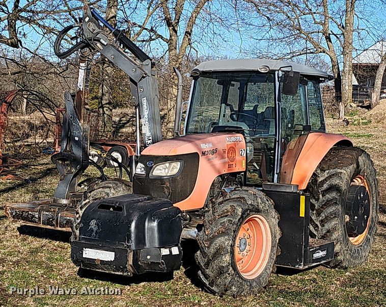 image for item LR9656 Kubota M108S  MFWD tractor