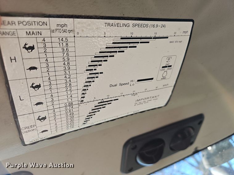 image for item LR9656 Kubota M108S  MFWD tractor