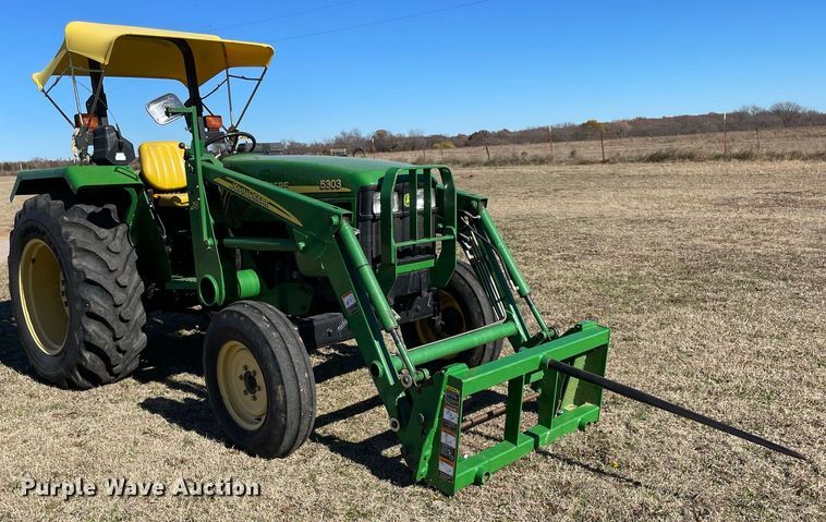 image for item LV9219 2006 John Deere 5303  tractor
