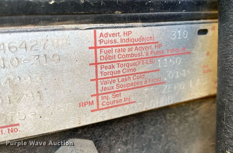 image for item LV9221 1991 Ford L9000  semi truck