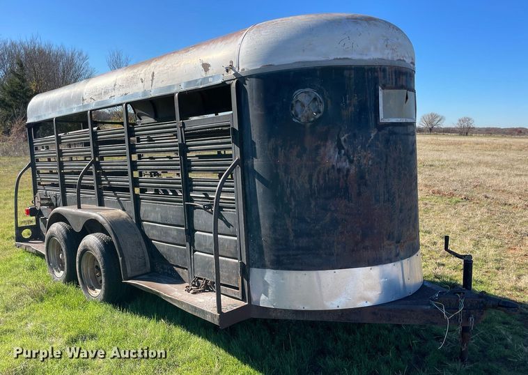 image for item LV9244 W-W  livestock trailer
