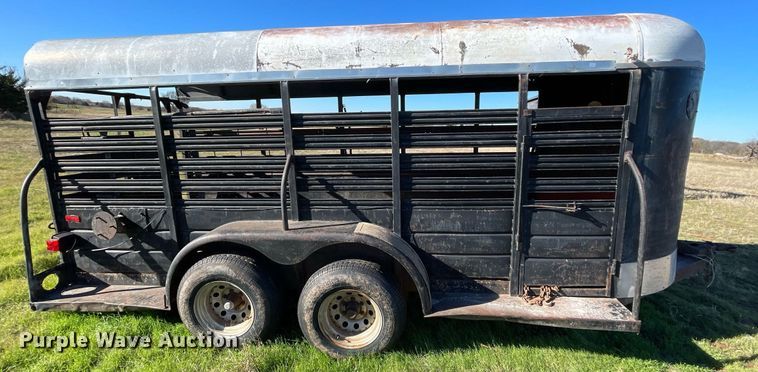 image for item LV9244 W-W  livestock trailer