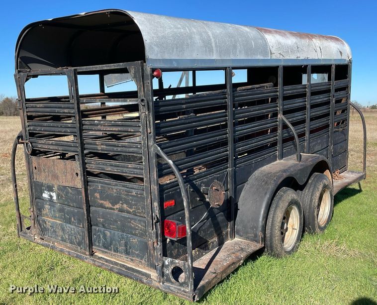 image for item LV9244 W-W  livestock trailer