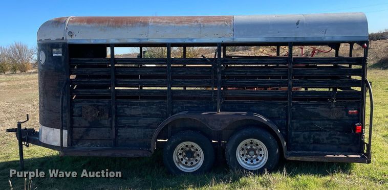 image for item LV9244 W-W  livestock trailer