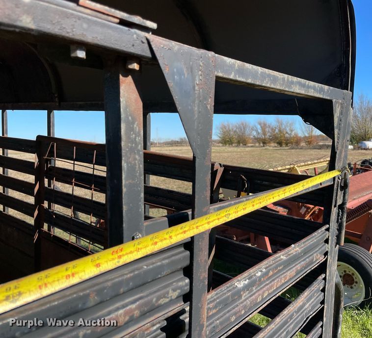 image for item LV9244 W-W  livestock trailer