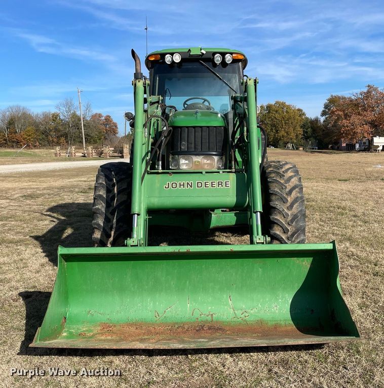image for item LV9257 2009 John Deere 7130 Premium  MFWD tractor
